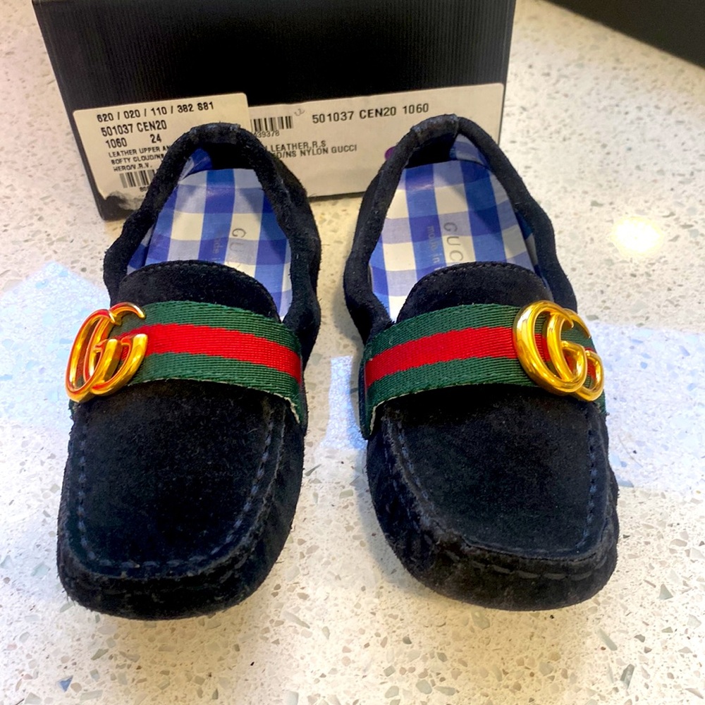 Gucci kids/baby shoes size 24 - Picture 1 of 9